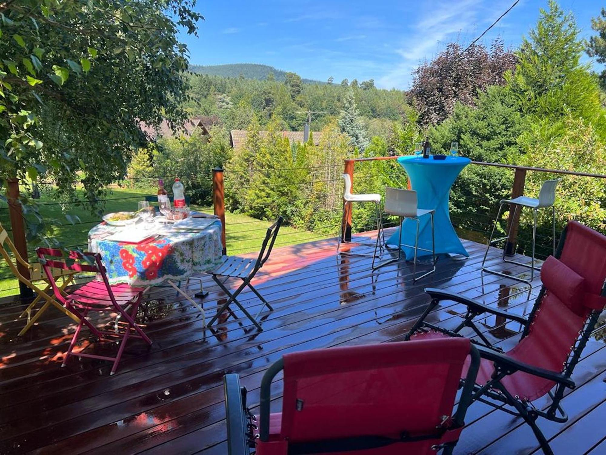 Chalet Spacieux A Wangenbourg-Engenthal Avec Vue Panoramique Zewnętrze zdjęcie